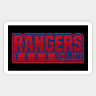Texas Rangers 01 Magnet